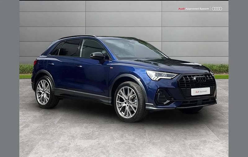 Blue Used 2024 Audi Q3 Black Edition SUV | £32,499 (Fair price) - Image 1/4