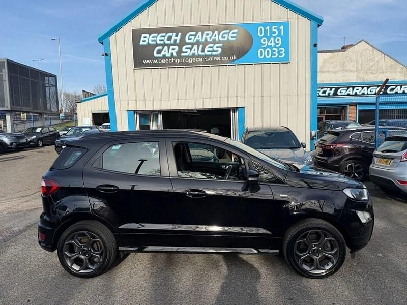 Used Ford Ecosport ST-Line 125 HP (91 kW) 2019 Black SUV