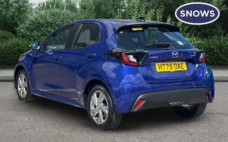 Used Mazda 2 Exclusive-Line 116 HP (85 kW) 2026 Blue Hatchback