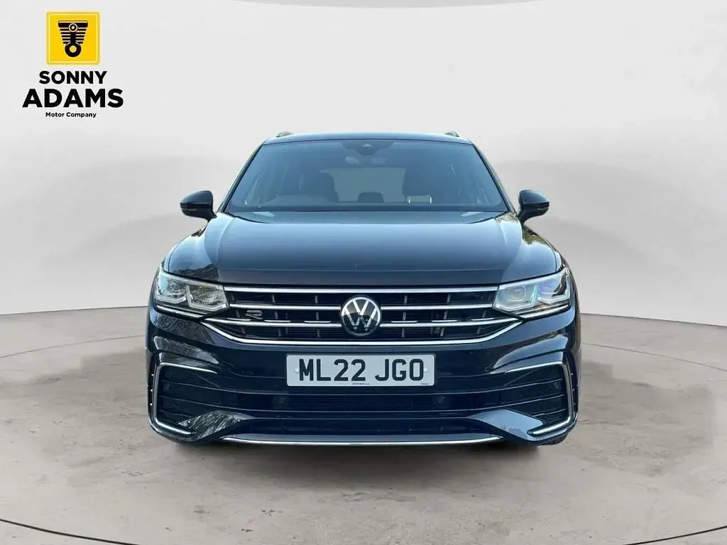 Used VW Tiguan R-line 150 HP (110 kW) 2022 Black SUV