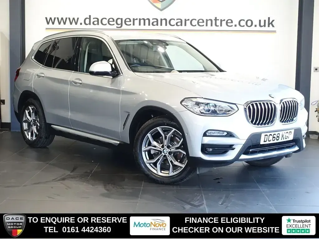 Begagnad BMW X3 xLine 184 HK (135 kW) 2019 Silver SUV