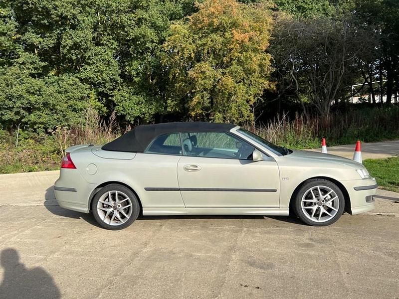 Silver Used 2006 Saab 9-3 Cabriolet Aero Cabriolet | £4,995 (A bit pricey) - Image 1/3