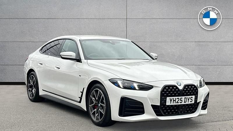 White Used 2025 BMW 420 Gran Coupé M Sport Coupe | £36,984 (Fair price) - Image 1/4