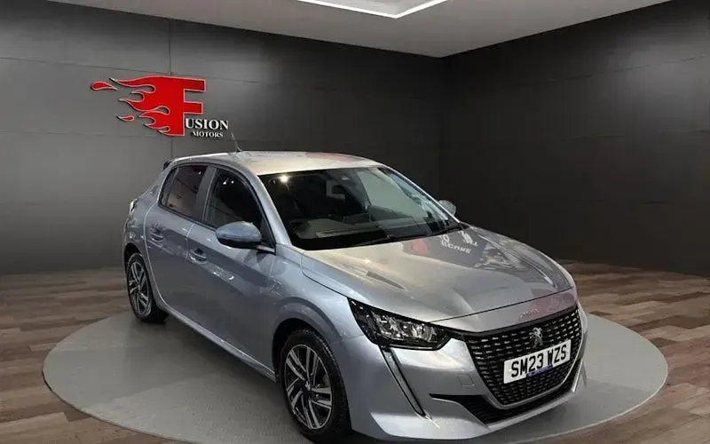 Used Peugeot 208 Active+ 102 HP (75 kW) 2023 Grey Hatchback