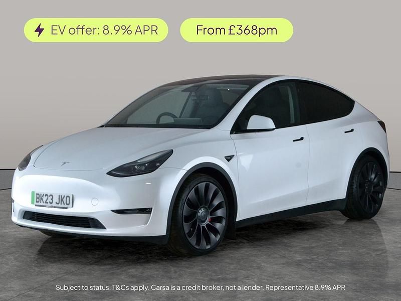 Used Tesla Model Y Performance 392 kW (534 HP) 2023 White SUV