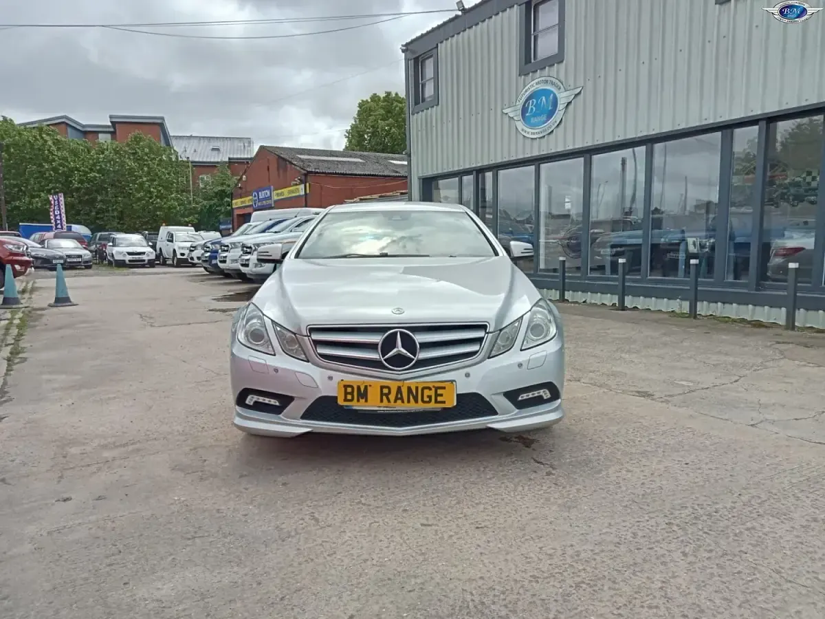 Used Mercedes E220 2010 Silver Coupe