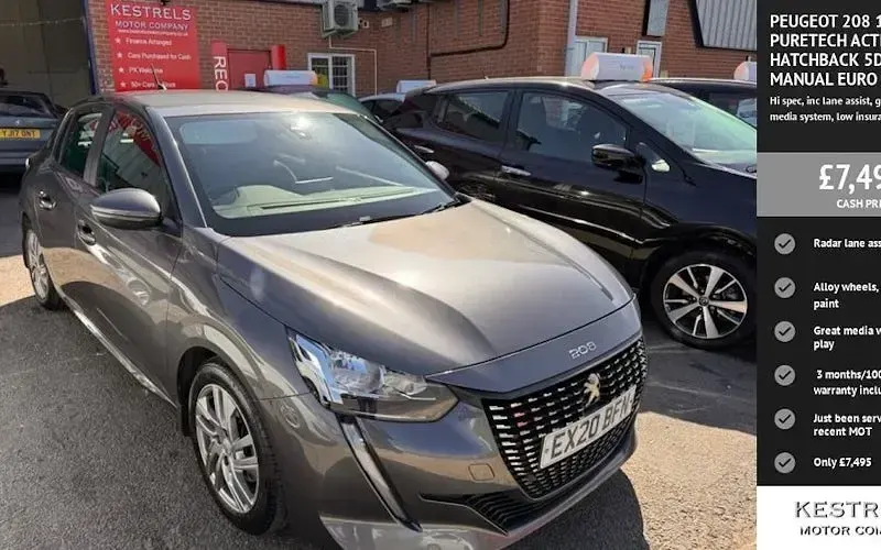Second-hand Peugeot 208 Active 102 CP (75 kW) 2020 Hatchback