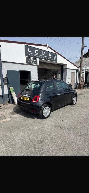Used Fiat 500 Pop 69 HP (50 kW) 2017 Black Hatchback