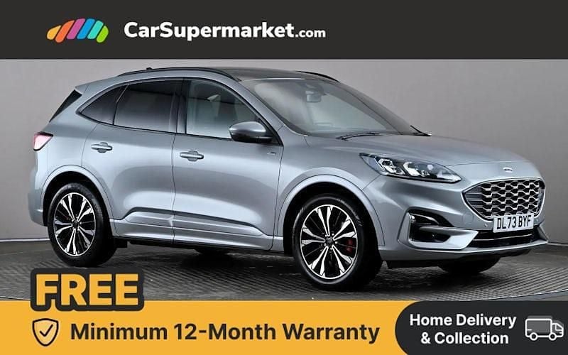 Silver Used 2023 Ford Kuga ST-Line X SUV | £18,897 (Fair price) - Image 1/4