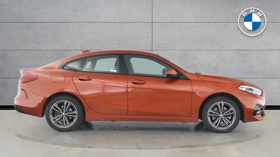 Used BMW 218 Gran Coupé Sport Line 134 HP (98 kW) 2023 Orange Coupe