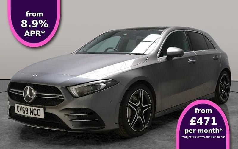 Used 2023 Mercedes A35 AMG Premium Plus Hatchback | £26,224 (Super price) - Image 1/3