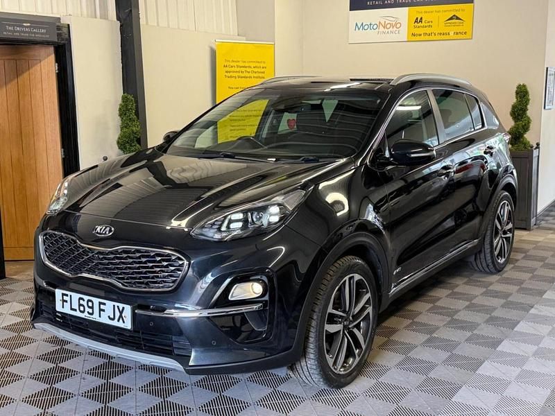 Gebraucht Kia Sportage 177 PS (130 kW) 2019 Schwarz SUV