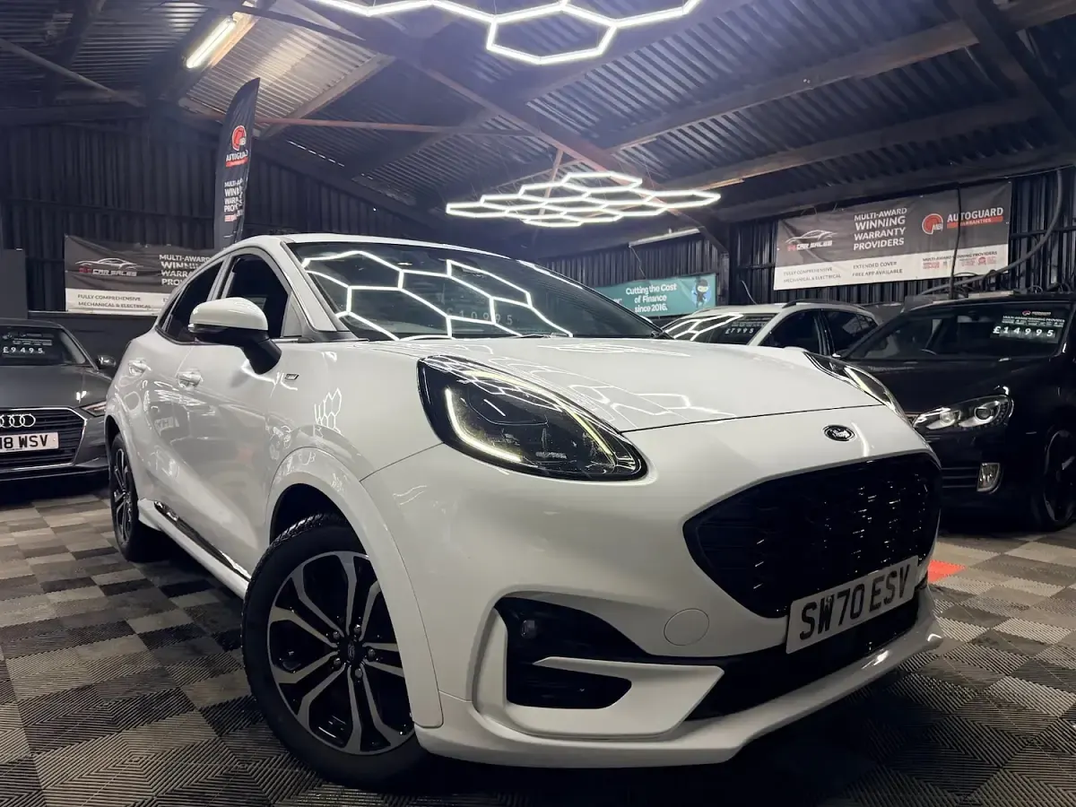 Used Ford Puma ST-Line 125 HP (91 kW) 2020 White SUV