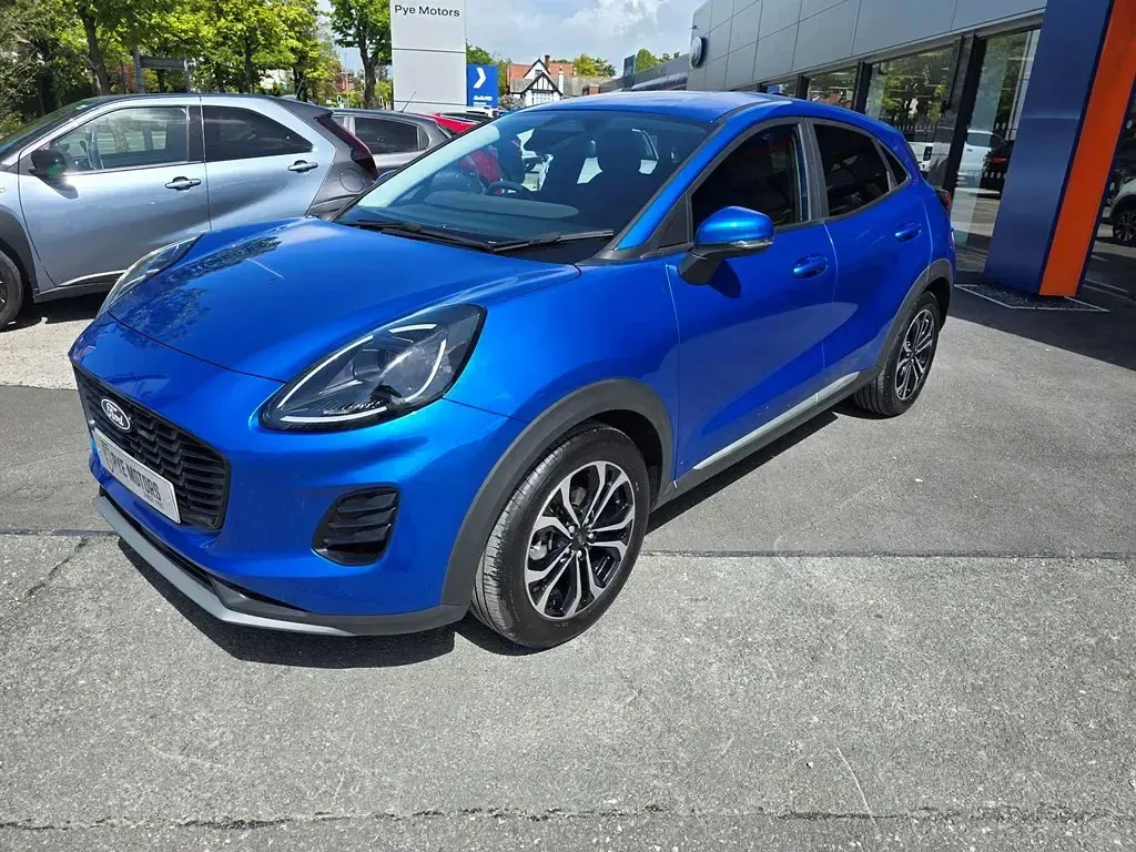 Used Ford Puma Titanium 125 HP (91 kW) 2024 Desert island blue SUV