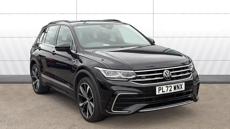 Used VW Tiguan R-line 190 HP (139 kW) 2022 Black SUV