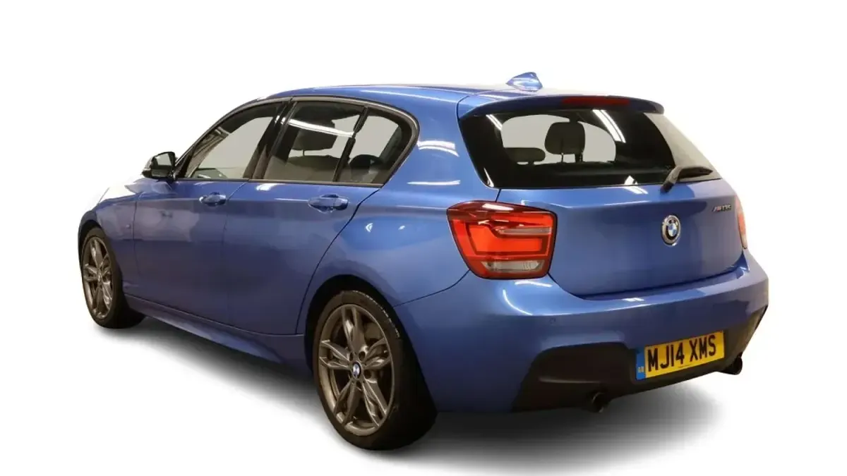 Used BMW M135 2014 Blue Hatchback