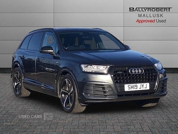Used Audi Q7 Black Edition 286 HP (210 kW) 2019 Grey SUV
