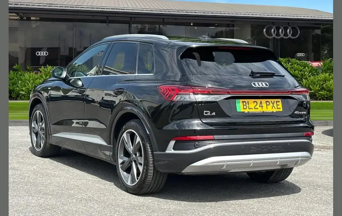 Used Audi Q4 e-tron S-Line 210 kW (286 HP) 2024 Black SUV