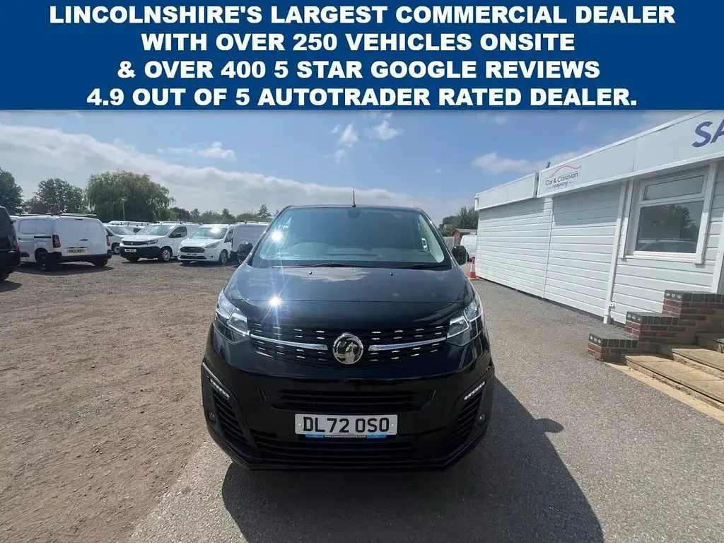 Used Vauxhall Vivaro S 120 HP (88 kW) 2023 Black MPV