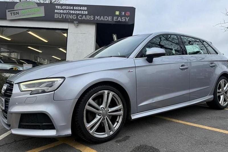 Silver Used 2017 Audi A3 S-Line Hatchback | £10,295 (Super price) - Image 1/1
