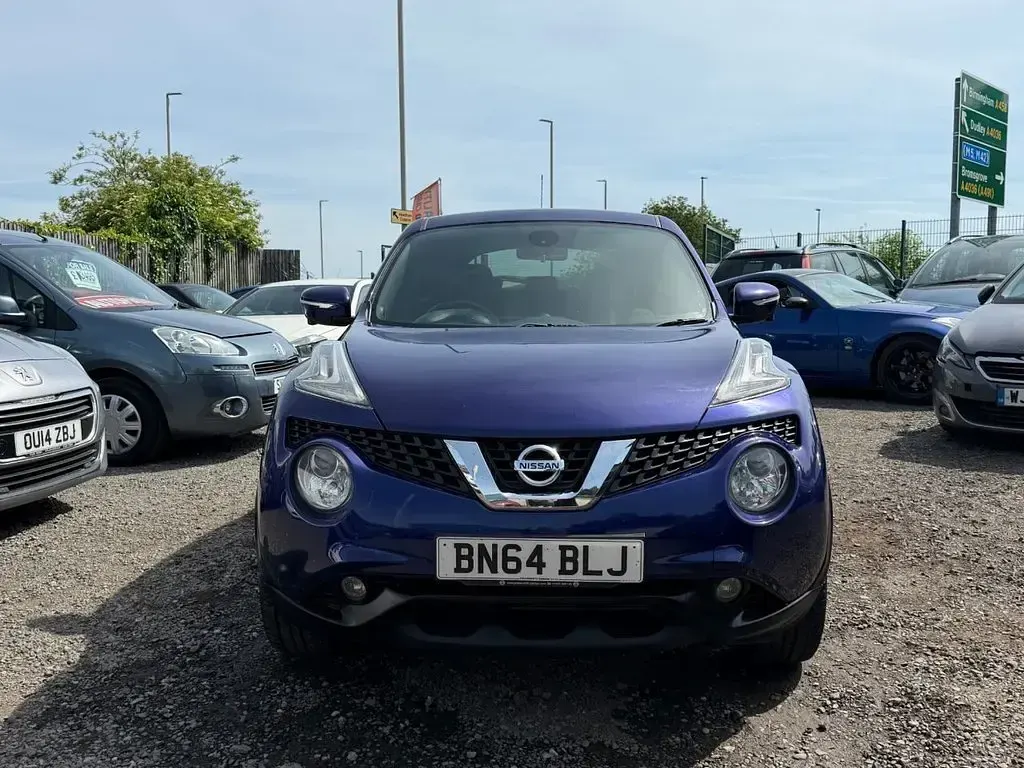 Used Nissan Juke S 110 HP (80 kW) 2014 Blue SUV