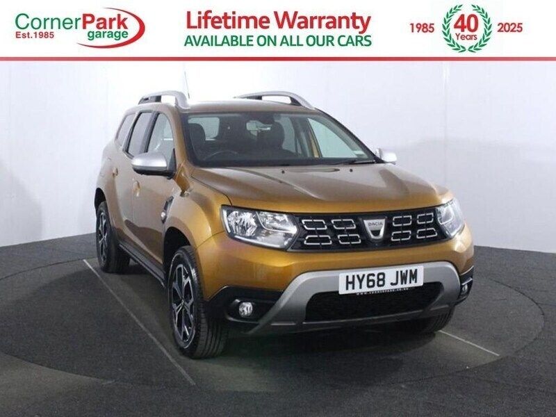 Orange Used 2018 Dacia Duster Prestige SUV | £9,499 (Fair price) - Image 1/4
