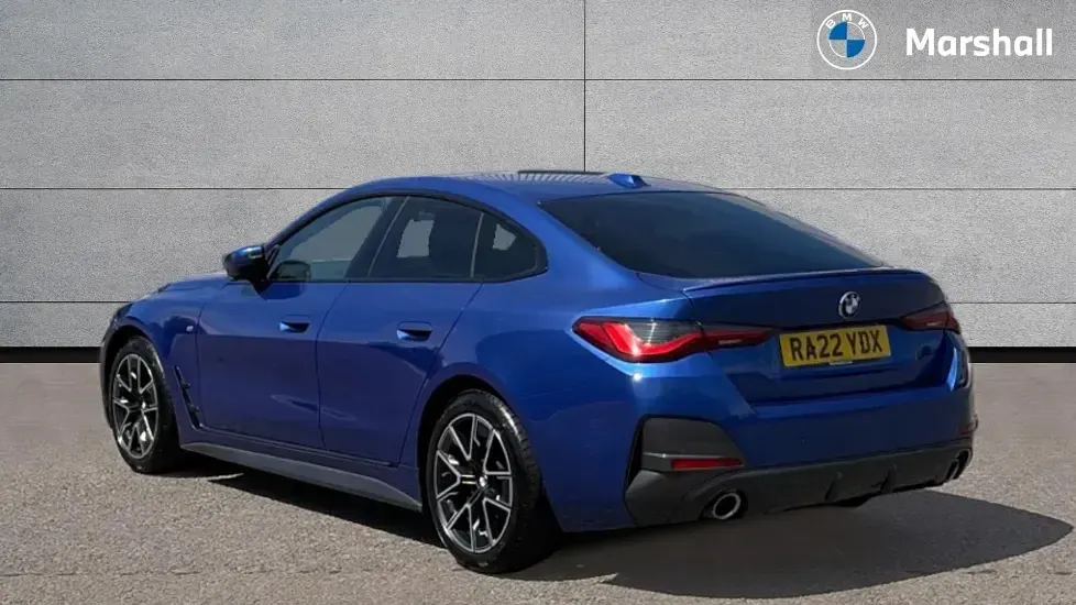 Used BMW 420 Gran Coupé M Sport 187 HP (137 kW) 2022 Blue Coupe