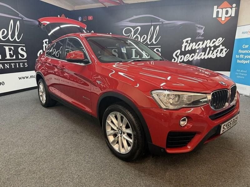 Used BMW X4 Comfort Edition 190 HP (139 kW) 2015 Red SUV