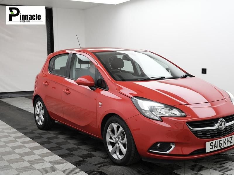 Red Used 2016 Vauxhall Corsa SRi Hatchback | £4,295 (Fair price) - Image 1/3