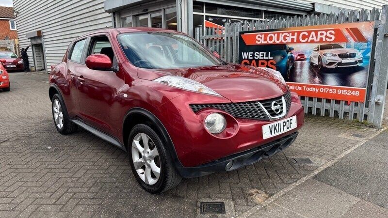 Red Used 2011 Nissan Juke Acenta SUV | £2,495 (Super price) - Image 1/4