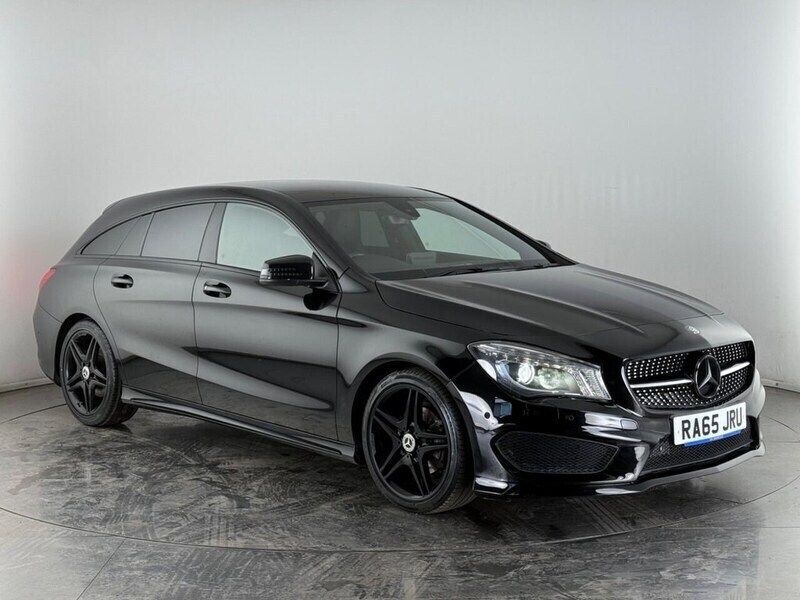Black Used 2016 Mercedes CLA180 Shooting Brake AMG Estate | £7,350 - Image 1/3