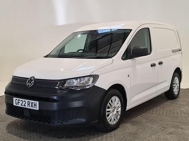 Used VW Caddy 102 HP (75 kW) 2022 White MPV