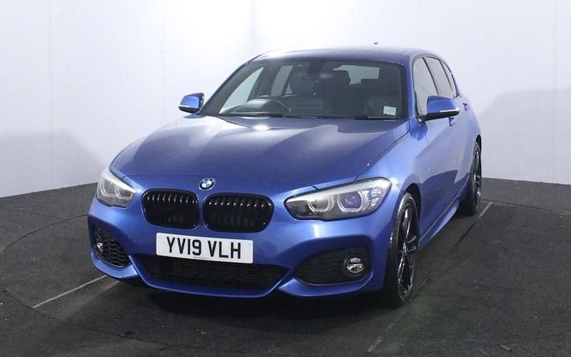 Used BMW 118 M Sport 136 HP (100 kW) 2019 Blue Hatchback