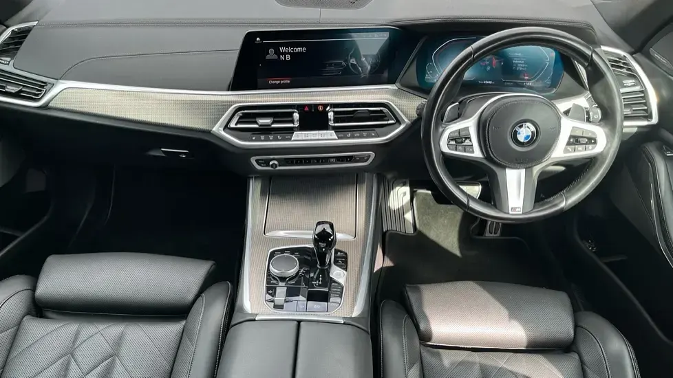 Used BMW X5 M Sport 282 HP (207 kW) 2022 Blue SUV
