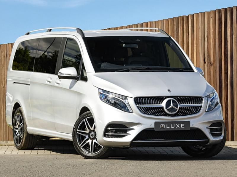 Silver Used 2023 Mercedes V220 AMG line MPV | £58,898 (Fair price) - Image 1/4