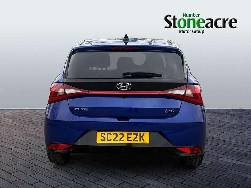 Used Hyundai i20 Premium 100 HP (73 kW) 2022 Blue Hatchback