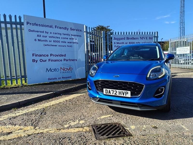 Used Ford Puma Titanium 155 HP (114 kW) 2023 Blue SUV