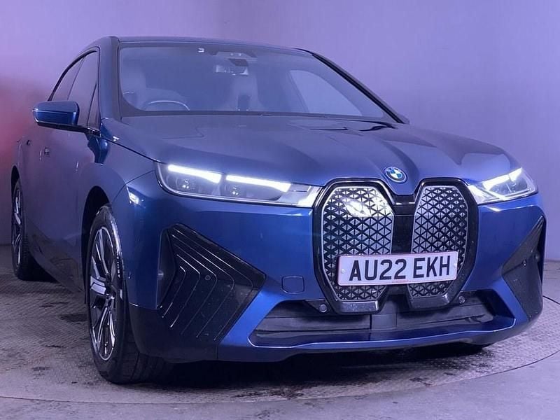 Blue Used 2022 BMW iX M Sport SUV | £36,499 - Image 1/4