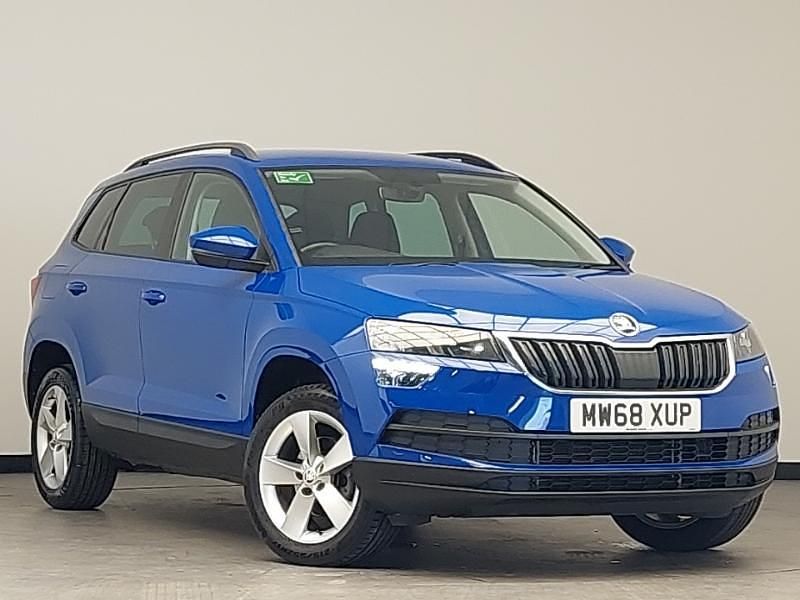 Blue Used 2019 Skoda Karoq SE SUV | £12,498 (Fair price) - Image 1/4