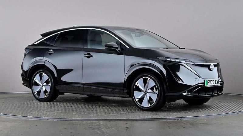 Black Used 2023 Nissan Ariya Advance SUV | £23,998 (Fair price) - Image 1/3