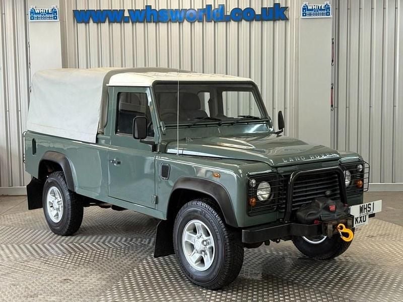 Used Land Rover Defender S 2008 Green Pickup
