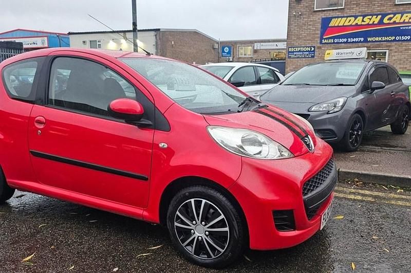 Red Used 2010 Peugeot 107 Hatchback | £1,999 (A bit pricey) - Image 1/1