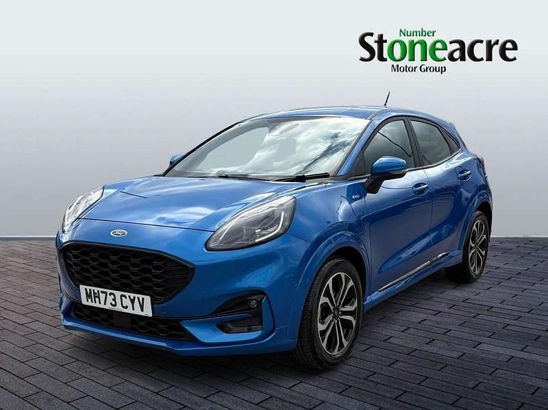 Used Ford Puma ST-Line 123 HP (90 kW) 2023 Blue SUV