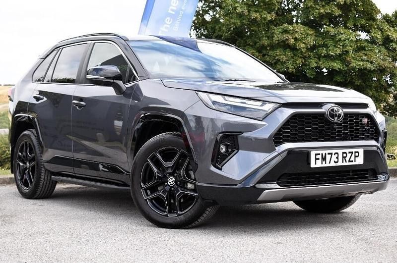 Grey/black Used 2023 Toyota RAV4 Hybrid Sport SUV | £37,895 (Expensive) - Image 1/3