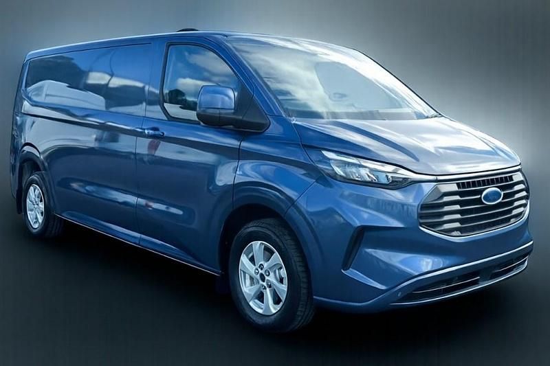 New Ford Transit Custom Limited 136 HP (100 kW) 2025 Blue Van