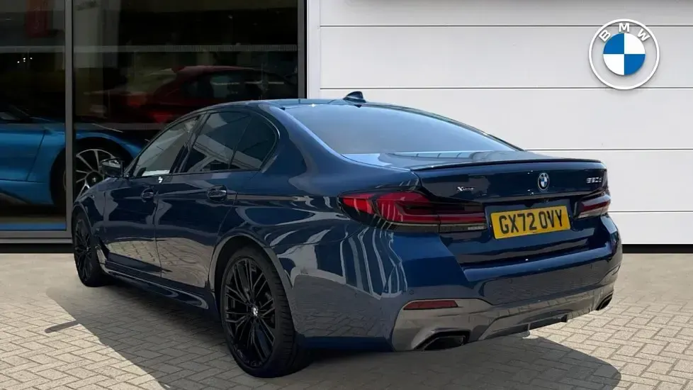 Used BMW 520 M Sport 187 HP (137 kW) 2022 Blue Sedan