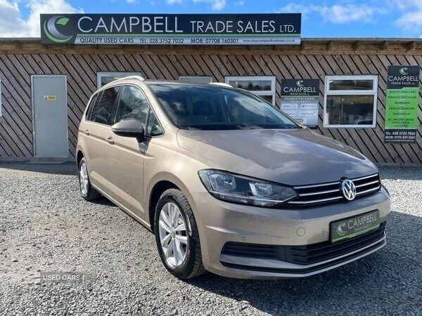 Beige Used 2016 VW Touran SE MPV | £10,450 (Fair price) - Image 1/3