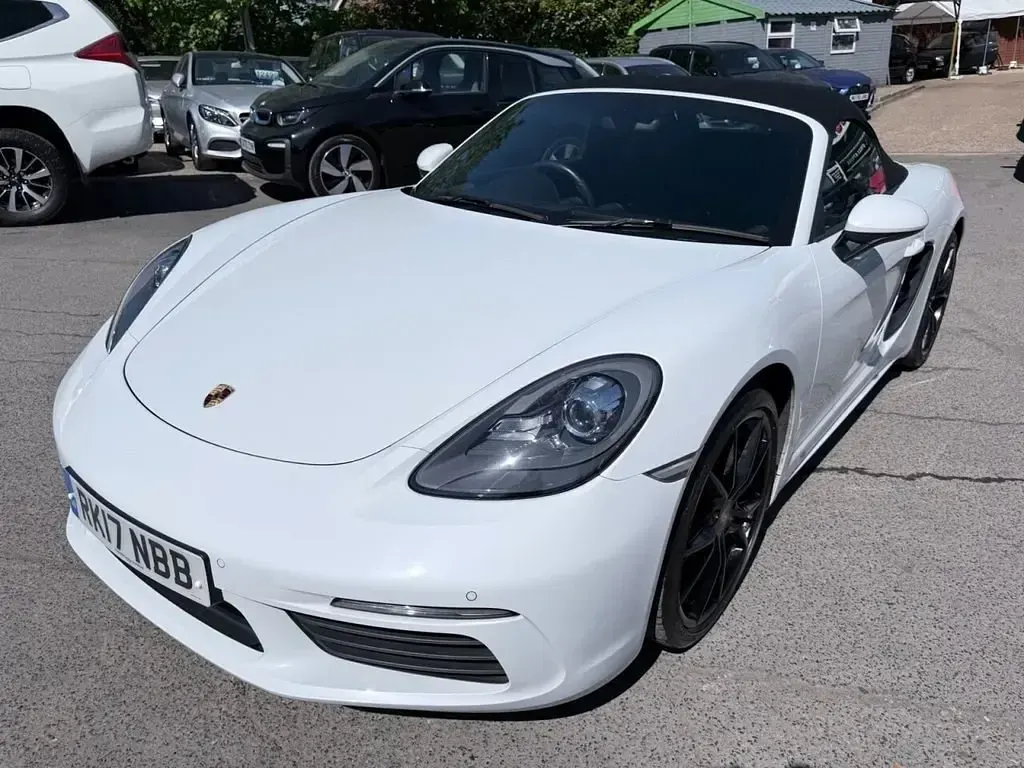 Usado Porsche 718 Boxster 2017 Blanco Descapotable