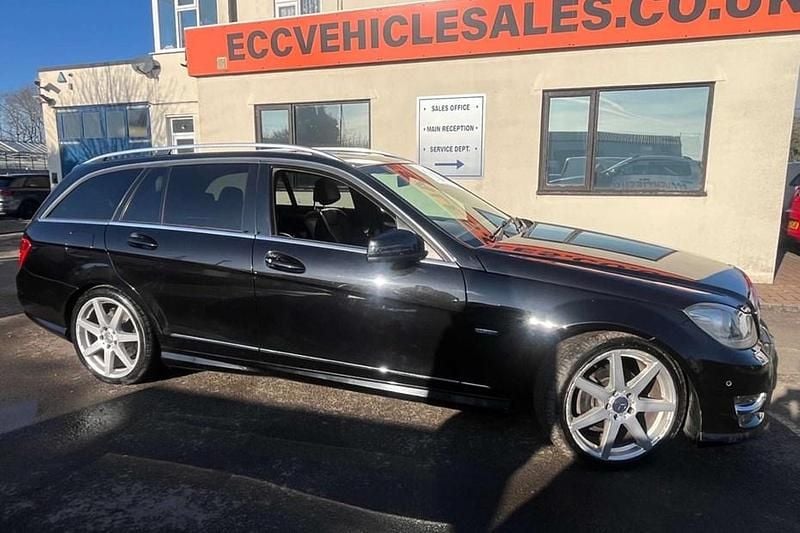 Black Used 2011 Mercedes C250 Sport Edition Estate | £4,995 (Fair price) - Image 1/1