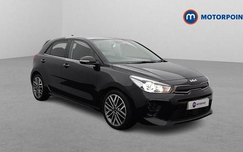 Used Kia Rio GT-Line S 120 HP (88 kW) 2022 Black Hatchback